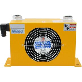 60L/min Hydraulic Air Cooler AH0608T-CA Hardware Tools Fan Air Cooling Oil Cooling Machine for Beginners DIY(Ac220)