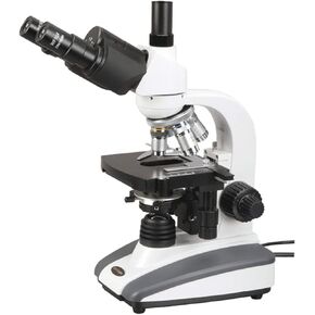 LED Trinocular Biological Compound Microscope 40X-2500X