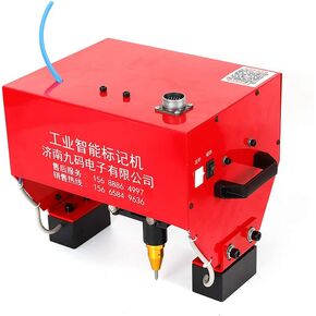 Pneumatic Dot Peen Marking Machine for VIN Code Chassis Number Rotary Marking (Pneumatic - 110 * 70mm)