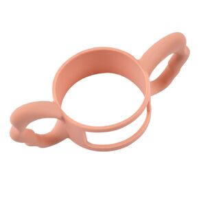 VANZACK 1Pc Silicone Handle for Feeding Bottle Ergonomic Non Slip Design Compatible with Feeding Bottles Adorable Wing Shape Durable Odor Present for Parents