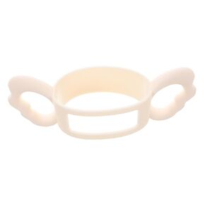 VANZACK Silicone Bottle Handle for Boy Girl Non Slip Gripper Design Ergonomic Milk Feeding Accessory Compatible with Bottles Durable Comfortable