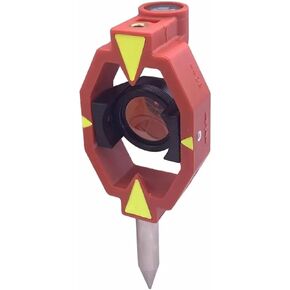 Mini Prism for Swiss Type Total Station Surveying constant 0mm Offset with tip point