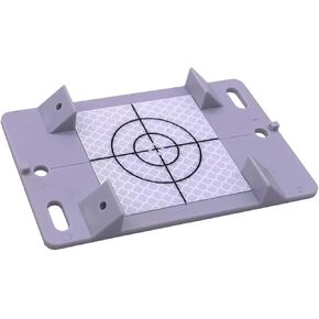 Measurement plaquettes with 60 mm reflective target for total station, Mini prism(Gray Color)
