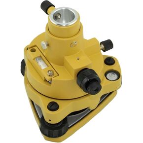 TRIBRACH And ADAPTER With Optical Plummet FITS PRISM SETUP (Erect Image)(Yellow)