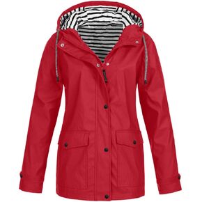 Women's Winter Jacket Quilted Puffer Parka Outdoor Coat Plus Women's Coat Mountain Windbreaker Hooded Raincoat
