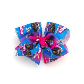 Monster Jam Sparkle Smash Newborn Baby Girls Hair Tie Pink/Blue One Size