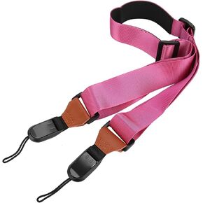 Universal Camera Shoulder Neck St Antislip Belt Black Camera BeltCamera StrapCamera Neck StrapCamera Shoulder StrapCamera Sling Unburdened The Lightweight Super Design Joyful (Black) (Red) (Gray)