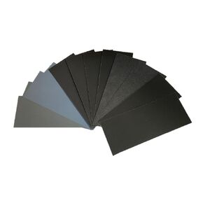 Aventurine 12pcs Sandpaper 800 to 5000 Grits, Wet and Dry Sandpaper 9x3.6 Inch for Cars Polishing Metals Walls Wood Furniture Sanding, 800 1200 1500 2000 3000 5000 Grit Wet/Dry Sandpaper Sheets Kit