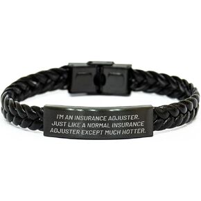 Funny Insurance Adjuster Gifts for Him Her Unique Christmas Memorable Presents from Mom Dad to Son Daughter Insurance Adjuster Appreciation Jewelry