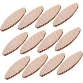 Biscuits 100pcs Wood Joining Biscuits High Strength Water-based Glue Compatibility