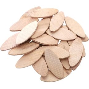 High Strength Woodworking Biscuit 100pcs Joiner Biscuits for Plywood Straight Hole Joiner