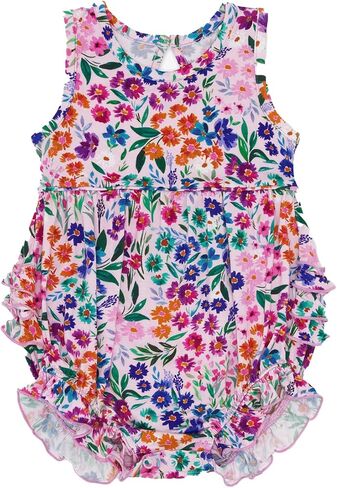 Little Sleepies Bubbler Romper for Girls, Soft Viscose from Bamboo One Piece, Baby Clothes in Saudi Arabia