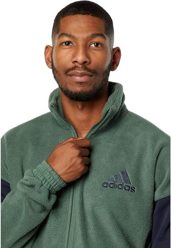 adidas Color-Block Sherpafleece Track Jacket in Saudi Arabia