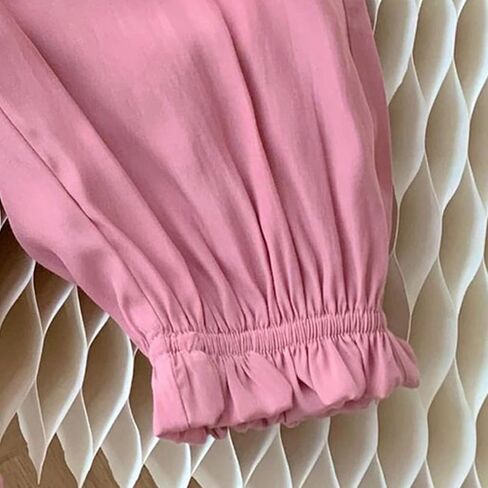 Cotton Linen Harem Bloomers Pants for Baby Toddler Solid Color Casual Ankle Pants Loose Long Drawstring Pants in Saudi Arabia