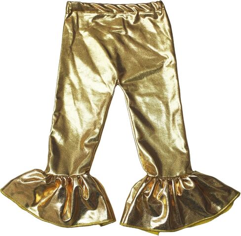 Petitebella Solid Color Bell Bottoms Girl Pants Nb-8y in Saudi Arabia