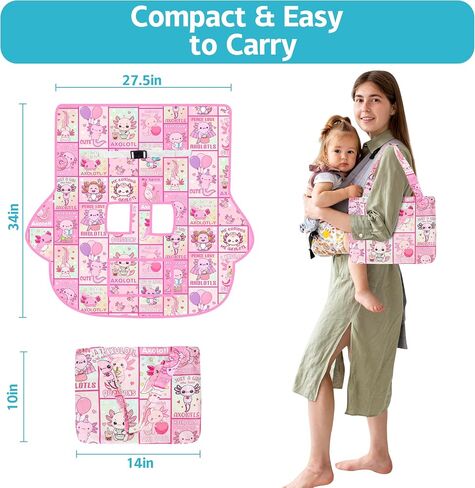 Shopping Cart Cover for Baby,2-in-1 Baby Cart Covers with Portable Cloth Bag Cart Seat Pad for Babies Grocery Cushion Cover Restaurant,Suitable for All Supermarkets and Restaurants in Saudi Arabia