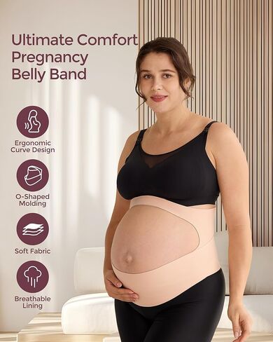Momcozy Pregnancy Belly Band Knee Pillow for Side Sleepers in Saudi Arabia
