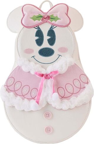 حقيبة ظهر صغيرة من Loungefly Disney Minnie Mouse Pastel Snowman in Kuwait