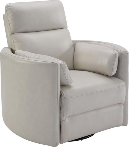 Radius - Natural Beauty Quartz Power Swivel Glider Recliner for Adults with USB and Type-C Ports, Single Sofa Chair for Living Room in Kuwait