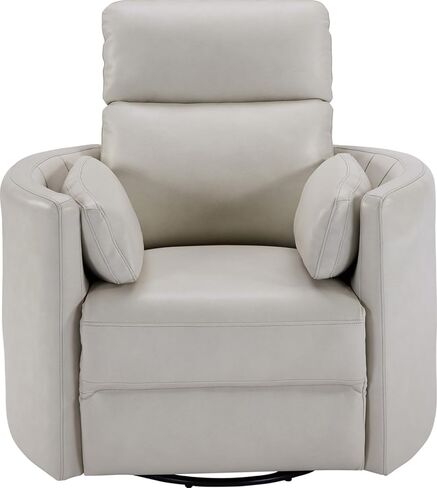 Radius - Natural Beauty Quartz Power Swivel Glider Recliner for Adults with USB and Type-C Ports, Single Sofa Chair for Living Room in Kuwait