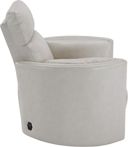 Radius - Natural Beauty Quartz Power Swivel Glider Recliner for Adults with USB and Type-C Ports, Single Sofa Chair for Living Room in Kuwait