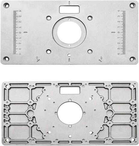 235mm × 120 مم × 8 مم 9.3 بوصة متعددة الوظائف جهاز التوجيه من الألومنيوم الجدول إدراج مقاعد خشبية في الجهاز in Kuwait