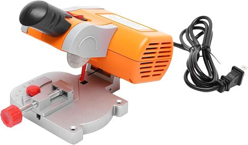 45° Miter Mini Benchtop Cut-Off Saw,Hobby Crafts Mini Cuts Wood Metal W/Clamping Tool,Adjustable Cutting Angle & 7800r/Min For Metal Wood Plastic. in Saudi Arabia