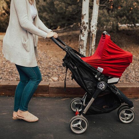 Parker Baby 4 في 1 غطاء مقعد للسيارة للفتيات والفتيان - مظلة Carseat Endrady ، غطاء التمريض ، غطاء عربة البقالة ، غطاء الكرسي المرتفع - "Desert" in Saudi Arabia