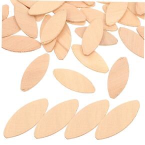 Joiner Accessories for Carpenters 100pcs Joiner Biscuits Wood Biscuits for Joining Wood Woodworking Projects