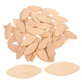 100pcs Wood Biscuits for Woodworking Wood Chips for Crafting Projects Fast Slotting Tool for Secure Connections for Carpenters
