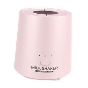 Intelligent Milk Bottle Shaker Baby Milk Shaker Portable Electric Bottle Shaker Machine Milk Powder Blender for Night Camping, Pink