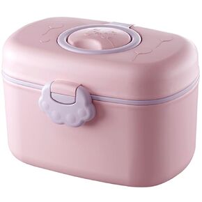Powder Milk Container Storage 1 Set Milk Powder Box Milk Dispenser for Milk Powder Container Snack Container Formula Dispenser Portable Formula Formula Dispenser Food Container Pp