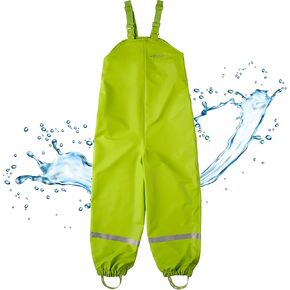 BMS® rain Pants for Children, mud Pants, 100% Waterproof, Skin-Friendly and softskin, Oeko-Tex, Durable for Girls and Boys