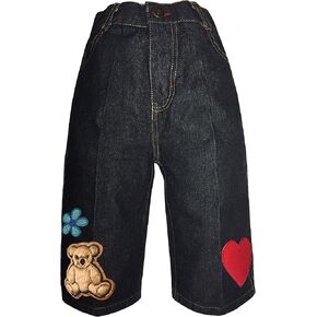 Kaylee Firefly Infant Baby Girl Toddler Jeans with Teddy Bear Sz:12M-3T