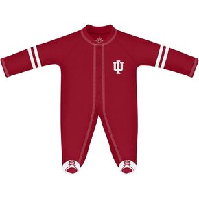 Creative Knitwear College Baby Infant Sports Shoe Footed Romper - Team Logo, Many Colors, Unisex, (0-9 Months)