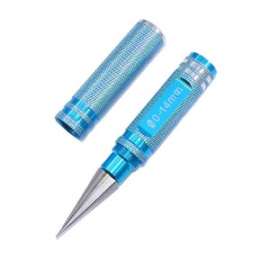 0-14mm Reamer Model RC Car Shell Aviation Model Model Model Leather Woodworking DIY Manual Drilling Reamer Tool (Gold-X1)