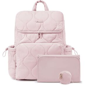 LOVEVOOK Diaper Bag Backpack,Lightweight Baby Diaper Bag for Moms Dads,Baby Bag for Boys Girls with Insulated Pockets, Changing Pad, Stroller Straps and Pacifier Case,Khaki