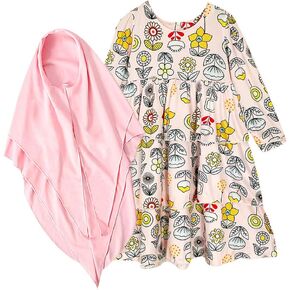 Girls Prayer Dress for Muslim Kids Islamic Clothing Baby Thobe for Muslim Boys Baby Thobe Boy My First Eid Baby Girl