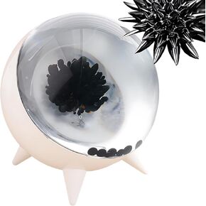 Dancing Ferrofluid Speaker - Magnetic Fluid Sound Visualizer with Music Rhythm, Ferrofluid Display Lamp for Desktop Decor, Unique Venom Toy, Creative Gifts for Festivals and Birthdays