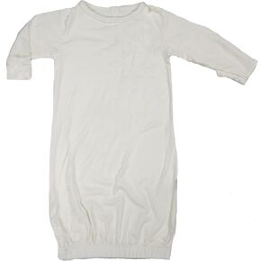 KicKee Pants Preemie Layette Gown, Little Girls-Natural, Preemie