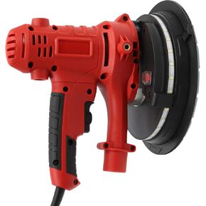 110V 1200W Sanding Machine,Portable Drywall Sander Plaster Board Dry Wall Gy-prock Du-st Extract,Handheld Drywall Sander with Du-st Tube and Collection Bag