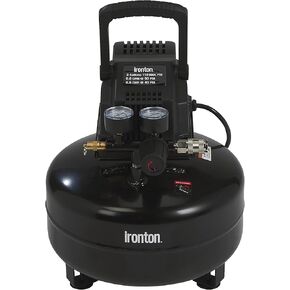 ضاغط الهواء الخالي من زيت Ironton ، 0.3 حصان ، 3 جالون ، 110 رطل.
