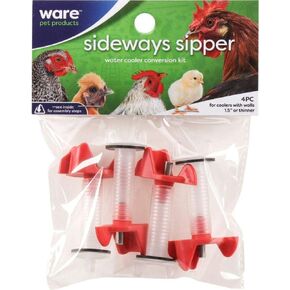 Ware Manufacturing Sideways Sipper Nipples with Extension Tubes