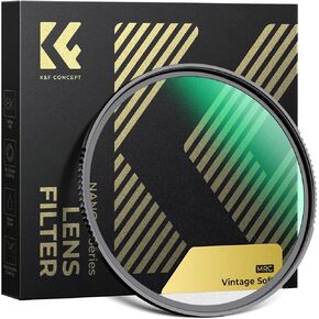 K&F Concept 82mm Vintage Soft Filter 28Multi-Coatings Cinematic Effect Camera Lens Filter for Portrait Photography/Video/Vlog Photography