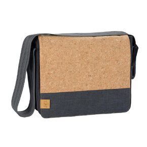 Womens Casual Messenger Bag, Cork Dark Grey