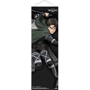 الهجوم على Titan Wallscroll Slim Levi 30 × 90 سم