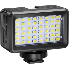 Dive Light Compatible with Gopro, Scuba Diving Flashlight, 7 Modes SL-104 Underwater Lights, 40m Waterproof Diving Fill Light, Underwater LED Video Light for Multiple Action Camera