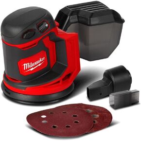 Milwaukee Power Tools - M18 BOS125-0 Random Orbital Sander 18V Bare Unit