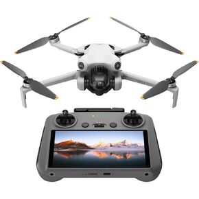 Mini 4 Pro (DJI RC 2), Drones with Camera for Adults 4K, Under 0.549 lbs/249 g, 34 Mins Flight Time, 20km Max Video Transmission Distance, Omnidirectional Vision Sensing, Mini Drone for Beginners