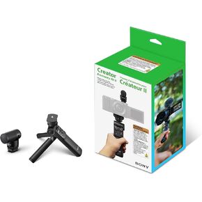 Sony Creator Accessory Kit II (Sony GP-VPT2BT Wireless Bluetooth Shooting Grip and Vlogger Shotgun Microphone)